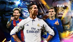 Lionel Messi und Cristiano Ronaldo sind die Favoriten auf den Titel bei der Wahl des Weltfußballers