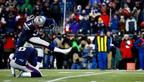 Patriots - Broncos 34:31 (November 2013): Dramatisch wurde es ein Jahr später. Nach verrücktem Comeback gewinnt New England in der Overtime dank Stephen Gostkowskis Field Goal