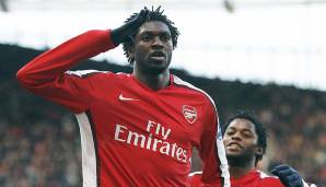 2008: Emmanuel Adebayor (FC Arsenal): Mit 24 Treffern rangierte der Togolese am Ende der damaligen Premier-League-Saison auf Rang zwei der Torschützenliste.