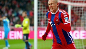 Platz 23: Arjen Robben (FC Bayern) in 112 Spielen
