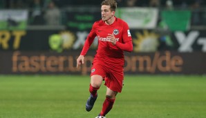 Platz 9: Bastian Oczipka (Eintracht Frankfurt), 1168
