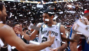 Tim Duncan: "The Big Fundamental" beendete seine Karriere nach der letzten Saison - spielte seine gesamte Karriere bei den Spurs