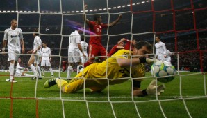 1,11 Bälle flattern im Schnitt pro Champions-League-Spiel vorbei an Casillas ins Tor