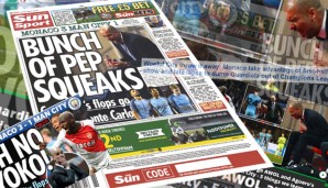 Nach dem Achtelfinal-Aus von Manchester City hacken die britischen Medien auf Pep Guardiola herum. SPOX hat die Pressestimmen vom Mittwoch auf einen Blick
