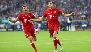 2. Spieltag: Spät siegen die Bayern 2:0 auf Schalke. Neben Lewandowski trifft auch Kimmich - der Beginn seiner starken Torserie