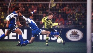 Platz 5: Lars Ricken (17 Jahre, 8 Monate und 1 Tag): Traf 11. März 1994 beim Dortmunder 2:1-Sieg über den MSV Duisburg zum wichtigen 1:0
