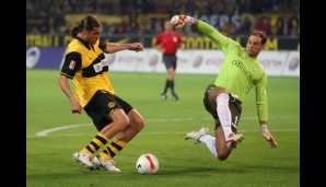 Eine Härtefall in der Auswahl: Diego Klimowicz (07-09/Ablöse: 1,5 Mio.): Schoss in 46 Spielen immerhin elf Tore und brachte den BVB ins Pokalfinale