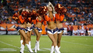 Und natürlich darf auch der Champion nicht fehlen: Die Cheerleaderinnen der Denver Broncos