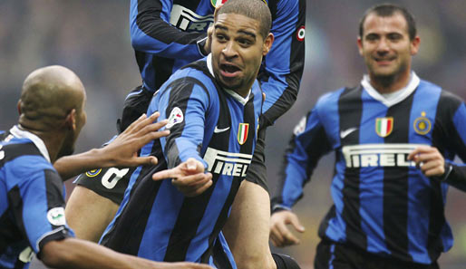 Wieder ging es zurück zu Inter, wo er ab der Rückrunde 2003/2004 endlich seine Tore machte