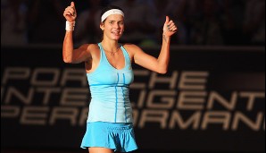 Sie gewann überraschend das WTA-Turnier in Stuttgart - als erste deutsche Spielerin seit 17 Jahren