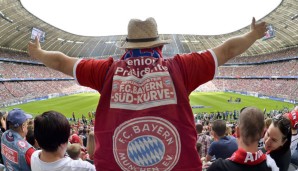 Der FC Bayern präsentiert die Mannschaft für die kommende Saison