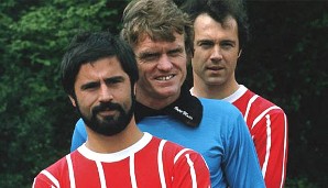 Müller, Beckenbauer und Maier: Mehr Legende geht nicht! Maier prägte den deutschen Fußball und den FCB von 1962 bis 1979