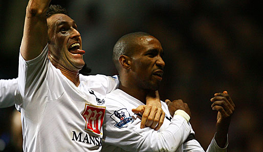 Tottenham Hotspur, 20 Tore: Jermain Defoe (r., 14) und Robbie Keane (6)