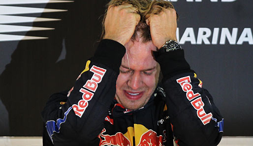 Formel-1-Saison 2010: Die Tränen des jüngsten Weltmeisters aller Zeiten. Sebastian Vettel sicherte sich im letzten Rennen in Abu Dhabi seinen ersten Titel