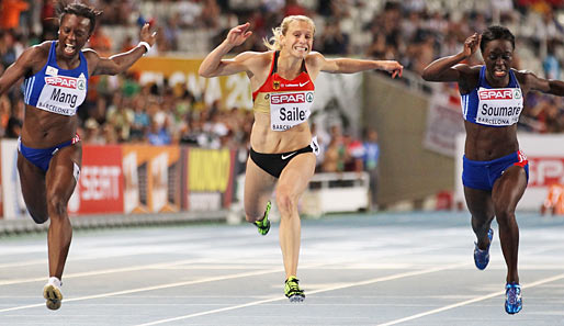 Leichtathletik-EM in Barcelona: Die Überraschung des Leichtathletik-Jahres. Mit Verena Sailer gewann ausgerechnet eine Deutsche Gold über 100 Meter