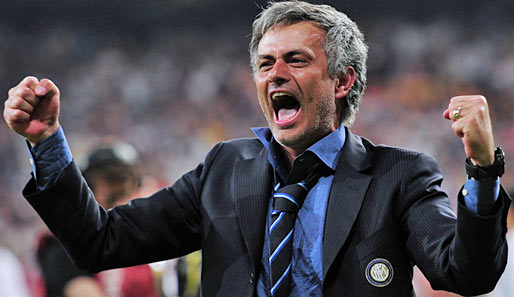 Inter-Coach Jose Mourinho durfte dagegen den Gewinn des italienischen Triples feiern. Danach verabschiedete er sich und wurde Trainer von Real Madrid
