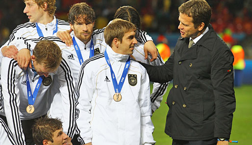 Das 3:2 im Spiel um Platz 3 gegen Uruguay sorgte für einen versöhnlichen Abschluss für das DFB-Team um den neuen Kapitän Philipp Lahm