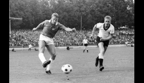 5 Tore: Karl-Heinz Thielen am 07.12.1963 beim Spiel Köln - Kaiserslautern (5:1)
