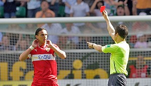 Auch der Portugiese Fernando Meira machte von sich reden: In 173 Spielen für Stuttgart hagelte es sechs Mal Gelb-Rot