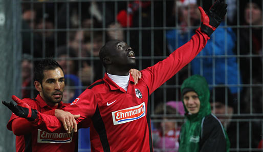 Papiss Cisse sorgte nicht nur dafür, dass Freiburg nie in Abstiegssorgen geriet, mit 22 Treffern löste er auch Tony Yeboah als erfolgreichsten afrikanischen Torjäger ab