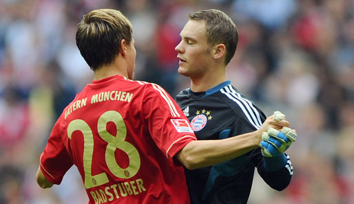 FC Bayern - Borussia Mönchengladbach 0:1: Manuel Neuer absolvierte seinen ersten Bundesliga-Auftritt im Trikot des FC Bayern in der heimischen Allianz Arena