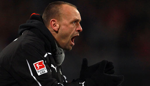 Fand die richtigen Worte: Hoffenheim-Trainer Holger Stanislawski feiert mit der TSG einen wichtigen Sieg