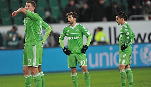Wolfsburg fand einfach keine Mittel und musste sich am Ende mit 0:2 geschlagen geben. Auch Diego (M.) blieb blass