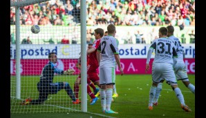 Xherdan Shaqiri brachte die Bayern aus einer konfusen Szene heraus wieder ran und erzielte den Ausgleich. In Hälfte zwei folgte eine Demonstration...