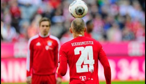 FC Bayern München - TSG Hoffenheim 3:3: Guardiola rotierte kräftig und so durfte Robben vorerst nur zuschauen