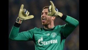 Schalkes Torhüter Ralf Fährmann blieb schon wieder ohne Gegentreffer und genehmigte sich wohl noch ein Bierchen