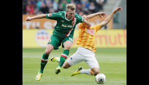 FC AUGSBURG - HERTHA BSC 0:0 - Umkämpftes Duell in Augsburg - aber ist das ein Tanz, ein Foul oder eine Schwalbe?