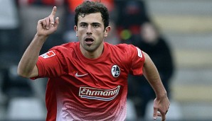 Rang 14: Admir Mehmedi vom SC Freiburg (12 Tore)