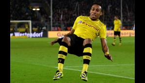 Rang 11: Pierre-Emerick Aubameyang von Borussia Dortmund (13 Tore)
