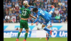 TSG Hoffenheim - FC Augsburg: 2:0: Akrobatische Einlage zum Einstand: Jin-Su Kim mit seinem ersten Auftritt im Kraichgau