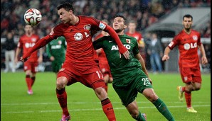 Hinten stand Bayer Leverkusen sicher...