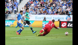 TSG HOFFENHEIM - FC SCHALKE 04 2:1: Tarik Elyounoussi bestätigt seine starke Form in dieser Saison: Gegen Schalke traf der Norweger zum 1:0