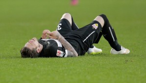 Trotz einer guten Leistung, konnten Daniel Ginczek und der VfB die Patzer der Konkurrenz nicht nutzen
