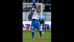 Nachdem Hoffenheim die Entscheidung des Spiels per Eigentor selbst besorgt, wäre Firmino gerne woanders