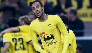 Pierre-Emerick Aubameyang traf erneut für Borussia Dortmund
