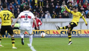 Henrikh Mkhitaryan (Borussia Dortmund): Matchwinner beim BVB. Hatte bei allen drei Toren seine Füße im Spiel und unterstrich seine herausragende Form weiter