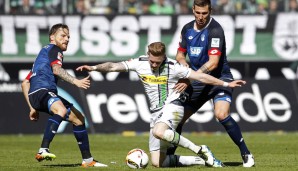 STURM Andre Hahn (Borussia Mönchengladbach): Hatte bei allen Treffern entscheidend die Füße im Spiel. Zwang Toljan zum Eigentor, stocherte entscheidend gegen Baumann und machte das 3:1 selbst