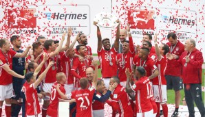 Die Bayern sind Deutscher Meister 2015/16!