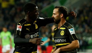 Ousmane Dembele (Borussia Dortmund): Spielte seine Gegenspieler reihenweise schwindelig - egal, ob im ersten Durchgang auf der linken oder im zweiten Durchgang auf der rechten Seite