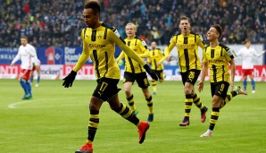 Pierre-Emerick Aubameyang (Borussia Dortmund): Unwiderstehlich, wie der Gabuner nur wenige Tage nach seinem Denkzettel aufspielte. Gleich viermal traf er in Hamburg ins Schwarze, den fünften Treffer legte er auf