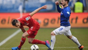 DARMSTADT 98 - 1. FC KÖLN 1:6: Die Kölner kamen in Darmstadt nur kurz ins Wanken