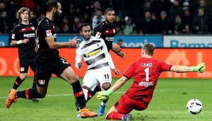Raffael (Borussia Mönchengladbach): Die Fohlen haben gegen Bayer Leverkusen einen 0:2-Rückstand in einen Sieg verwandelt - auch dank eines Raffael in beeindruckender Verfassung