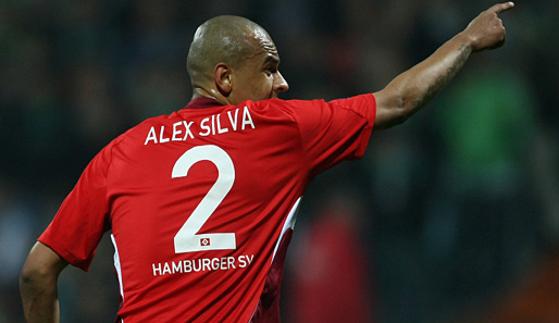 In seiner Heimat gefürchtet, doch das konnte er beim HSV noch nicht zeigen: Alex Silva war in der vergangenen Saison an den FC Sao Paulo ausgeliehen