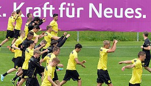 Kraft für Neues: Geld haben die Dortmunder vor der neuen Saison ordentlich in die Hand genommen. Nun sollen die körperlichen Grundlagen für die neue Saison gelegt werden