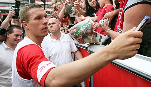 Die Rückholaktion von Lukas Podolski lässt sich der FC zehn Mio. Euro kosten