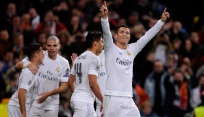 Cristiano Ronaldo (Real Madrid): Wer könnte die Top-11 besser vervollständigen als der Portugiese? Die Roma war machtlos, auch bei Ronaldo stehen zwei Tore und eine Vorlage zu Buche